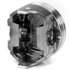 Silv-O-Lite Hypereutectic Dish Piston Set w/Coated Skirts for 1970-1980 Small Block Chevy 400 ci. - image 2