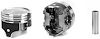 Single Silvolite Hyper-Coated Piston - 6.6L GM V8 1970-80 - image 1