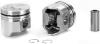 Single Silvolite Dualoy Piston - 6.2L GM V8 1982-93 - image 1