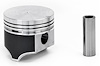 Single Silvolite Coated Piston - 2.8L/2835cc GM/Isuzu V6 1985-93 - image 1