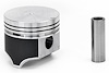 Single Silvolite Coated Piston - 2.8L/2835cc GM/Isuzu V6 1985-93 - image 1