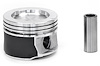 Single Silvolite Coated Piston - 2.8L GM V6 1988-89 - image 1