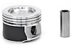 Single Silvolite Coated Piston - 2.8L GM V6 1988-89 - image 1
