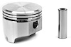 Single Silvolite Piston - 2.5L GM L4 1977-78 - image 1
