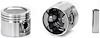 Single Silvolite Hyper Piston - 3.8L GM V6 1978-87 - image 1