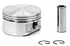 Single Silvolite Piston - 3.0L GM V6 1997-01 - image 1