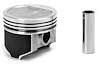 Single Silvolite Coated Piston - 4.0L AMC/Jeep/Eagle L6 1987-95 - image 1