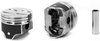 Single Silvolite Hyper-Coated Piston - 4.7L/5.0L Ford/Ford V8 1964-68/1968-92 - image 2