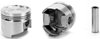 Single Silvolite Piston 2.0L/1997cc Chrysler/Mitsubishi L4 1983-92 - image 2