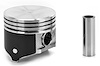 Single Silvolite Hyper-Coated Piston 5.2L AMC/Jeep/Eagle/Chrysler V8 1985-02 - image 1