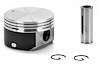 Single Silvolite Hyper-Coated Piston - 2.7L Chrysler V6 1998-04 - image 1
