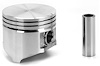 Single Silvolite Hyper Piston - 3.9L AMC/Jeep/Eagle/Chrysler V6 1986-02 - image 1