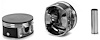 SILVOLITE PISTONS W/RINGS - image 1
