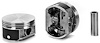SILVOLITE PISTON SET - image 1