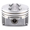 Chevy 350ci Hypereutectic Pistons Flat Top 4V Reliefs - image 3
