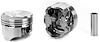 Single Right Silvolite Hyper Piston - 7.4L Mercruiser V8 - image 1