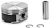 Single Silvolite Hyper-Coated Piston - 3.5L GM V6 1999-02 - image 1