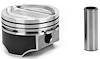 Single Silvolite Hyper-Coated Piston -5.7L GM/Mercruiser V8 1972-96 - image 1