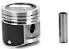 Single Silvolite Hyper-Coated Piston 4.8L GM L6 1963-89 - image 1