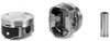 3472HC.5MM Hypereutectic Coated Piston for 1999-2003 Chevrolet 5.3L Truck Engine [0.5mm Oversize] - image 2