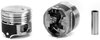 Single Silvolite Hyper-Coated Piston 6.0L GM V8 1991-98 - image 2