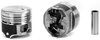 Single Silvolite Hyper-Coated Piston 6.0L GM V8 1991-98 - image 2
