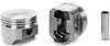 Single Silvolite Hyper-Coated Piston 3.1L Mercruiser L4 - image 2