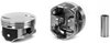 Single Silvolite Hyper-Coated Piston 8.1L GM V8 2001-04 - image 2