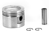 Single Silvolite Piston 1.8L Volkswagen L4 1984-89 - image 1