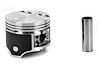 Single Silvolite Hyper-Coated Piston 1493cc Honda L4 1988-91 - image 1