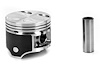 Single Silvolite Hyper-Coated Piston 1493cc Honda L4 1988-91 - image 1