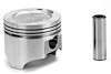 Single Silvolite Piston 1998cc Mazda L4 1983-87 - image 1