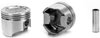 Single Silvolite Piston 1998cc Mazda L4 1983-87 - image 2