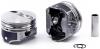 KB Single Claimer Piston - Chevy 350 Rod 5.700 Flat Top 5cc 2V - image 1