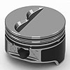 Claimer Hypereutectic Pistons Chevy 400 (Flat Top 2V 5cc) - image 1