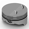 Chevy 383ci Forged Pistons Flat Top - image 1