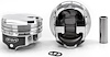 ICON Forged Piston - Chevy 454 Rod 6.135 cc Hollow Dome -27cc 1V - image 1