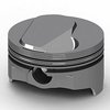 Chevy 489ci Forged Piston Solid Dome Top .130"