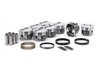 ICON Forged Piston - Chevy 327 Rod 5.700 Flat Top 4.9cc 2V - image 2