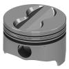 Chevy 305ci Forged Pistons Flat Top - image 1