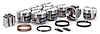 IC968KTD.055 ICON Premium Forged Pistons & Ring Set for Big Block Chrysler RB Engines [4.320 in.] - image 1