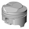 Icon FHR Piston - Chevy 454 Rod 6.135 OC Solid Dome -44.7cc 1V - image 2
