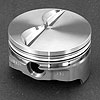 Chevy 350ci FHR Forged Pistons Flat Top 2V - image 1