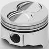 Pontiac 400ci FHR Forged Pistons Flat Top 4V - image 1