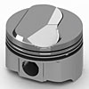 Chevy 396/402ci FHR Forged Pistons Solid Dome .204" - image 1