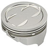 Chevy 383ci FHR Forged Pistons Dish Top 4V - image 1