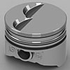 Ford 351W Hypereutectic Pistons Flat Top - image 1