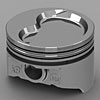 Chevy 400ci Hypereutectic Pistons Dish Top - image 1