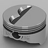 Chevy 400ci Hypereutectic Pistons Flat Top - image 1