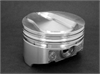 Chevy 400ci Hypereutectic Piston Solid Dome .100" - image 1